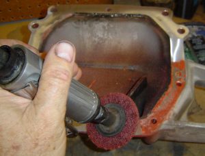 Dana 36 Carrier Flange Cleaning