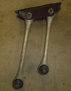 Removed trailing arms on C4 Corvette