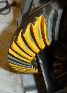 Ring gear pattern on a Dana 36 differential