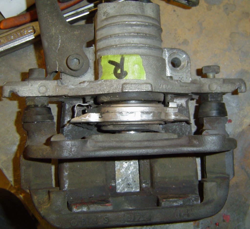 Disassembly Rear Brakes Bracket Bolt Removal Michael Publishing