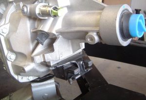 T-56 tailshaft modification to fit the 1957 frame