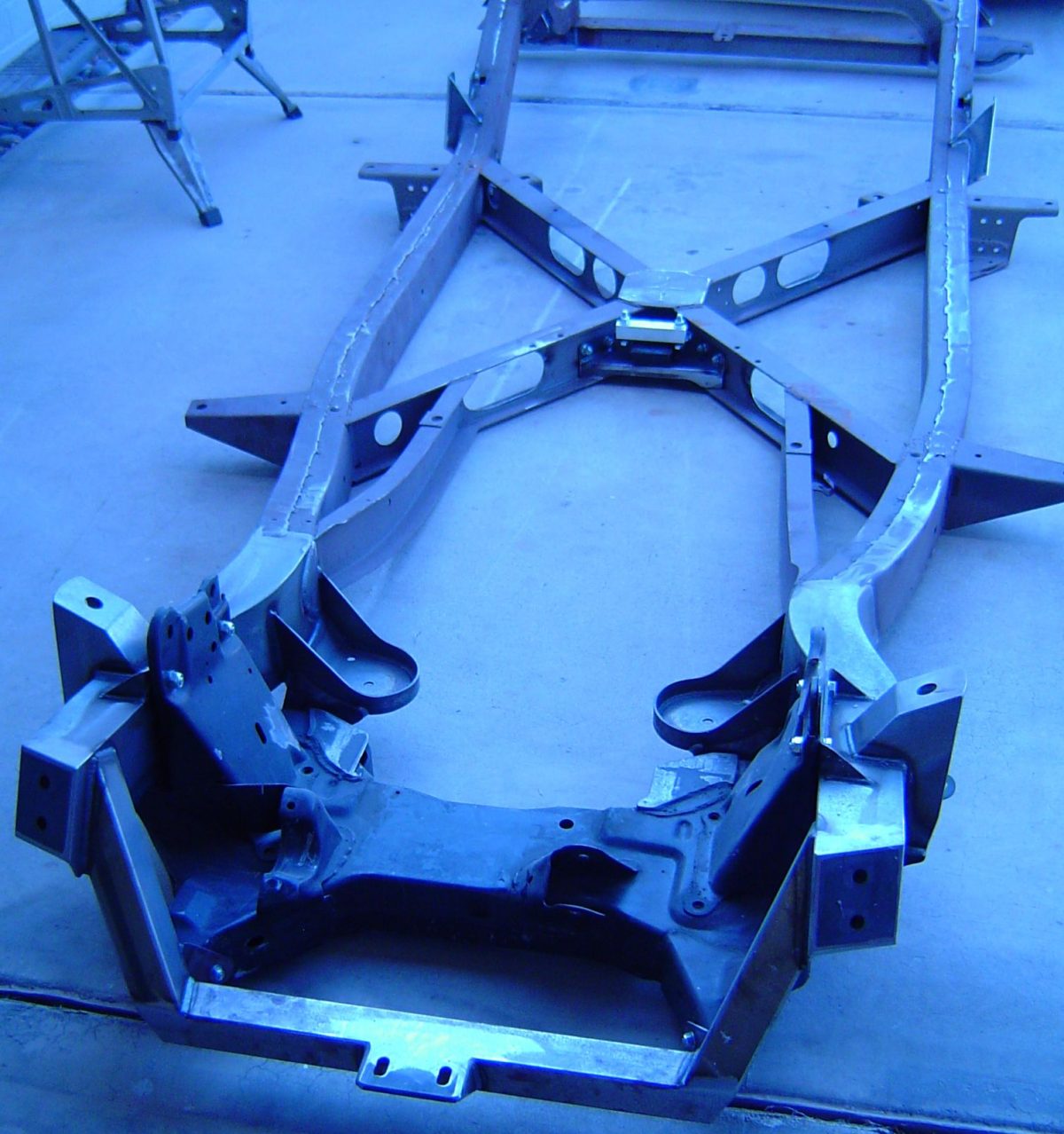 Assembly Prep_Frame_new_preassembly_front view | Michael Publishing